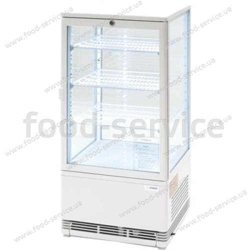 Витрина вертикальная холодильная Stalgast 852173 78л LED белая